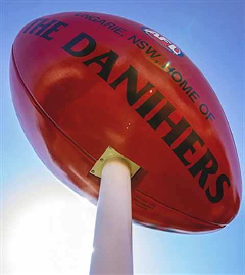 The Big Footy at Ungarie